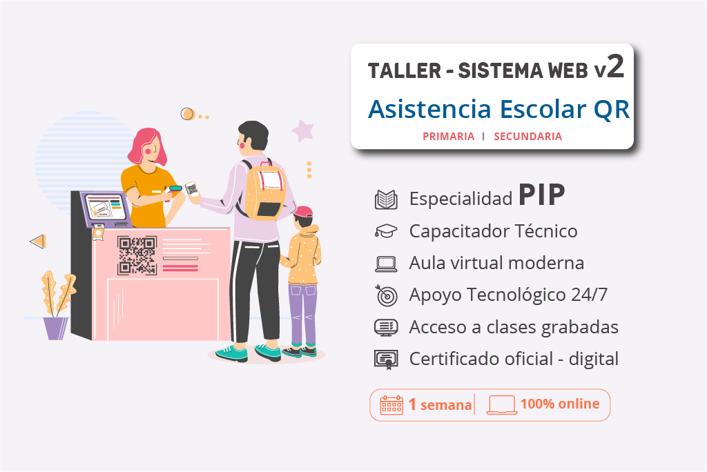 Implementación de un Sistema Web de Asistencia Escolar con QR